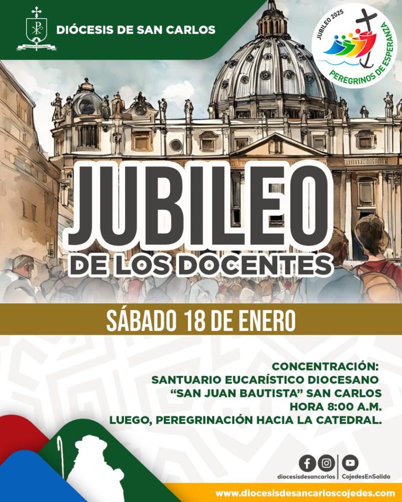 Jubileo de los Docentes se efectuará este sábado 18 de enero